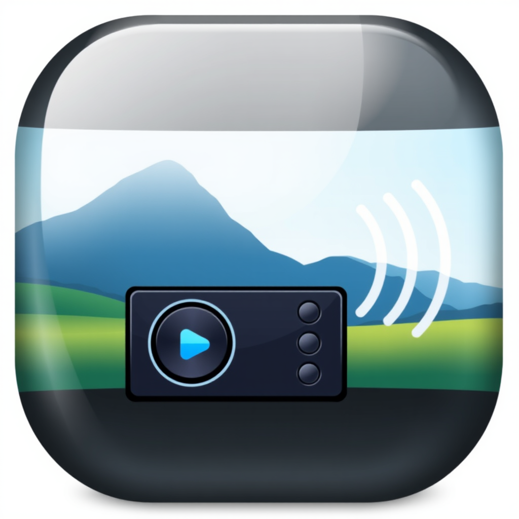 Icona per servizi di streaming video e audio